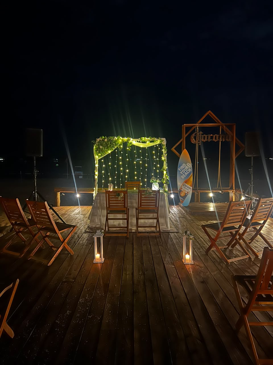 Evento nocturno en MOII Arena